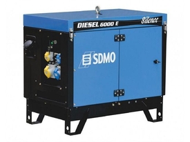 Генератор дизельный SDMO Diesel 6000 E Silence