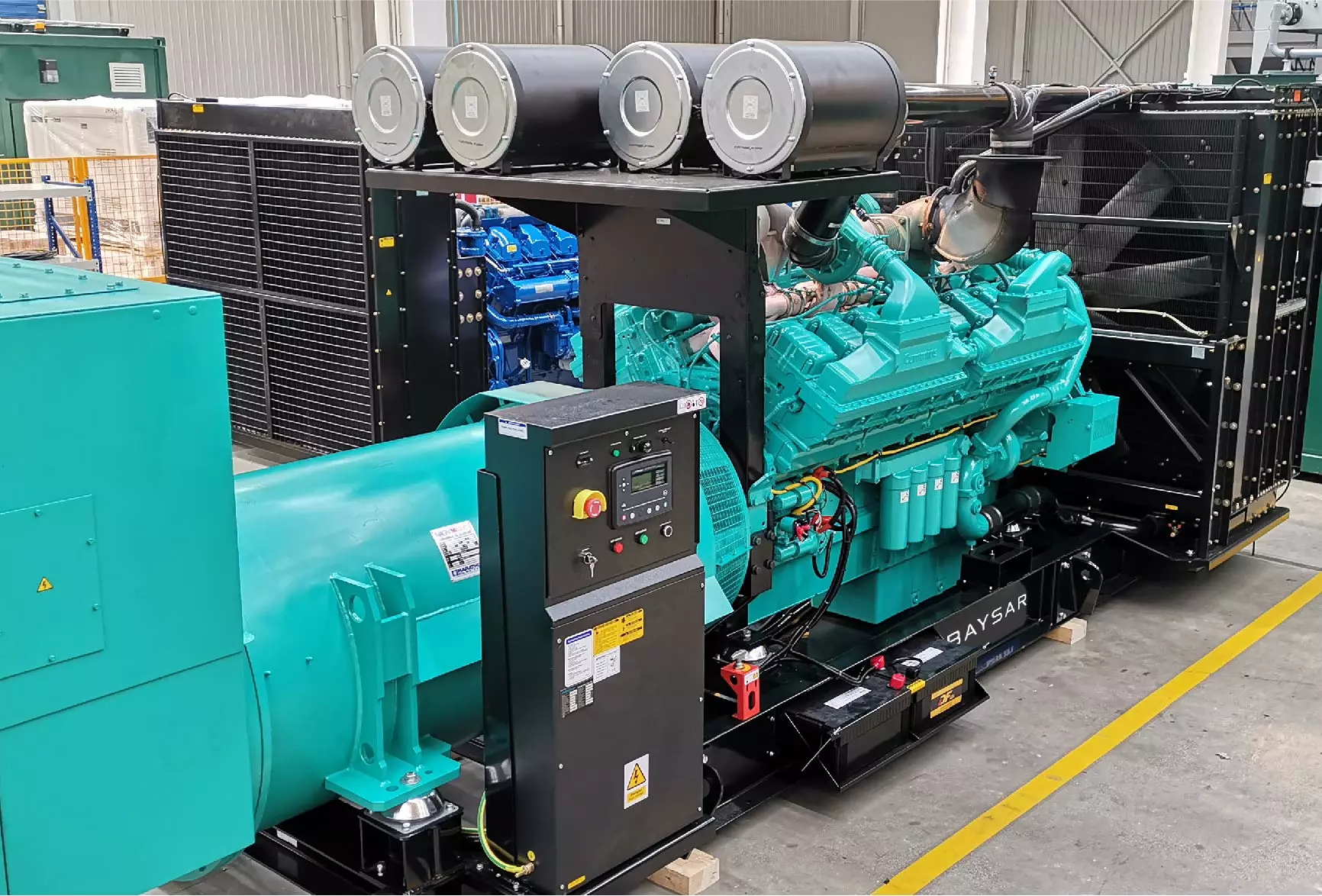 Дизельный высоковольтный генератор BAYSAR HVC3360