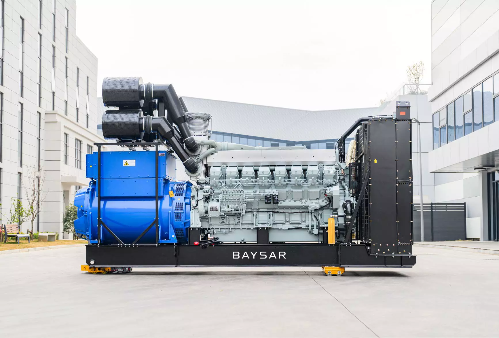 Дизельный высоковольтный генератор BAYSAR HVM2045
