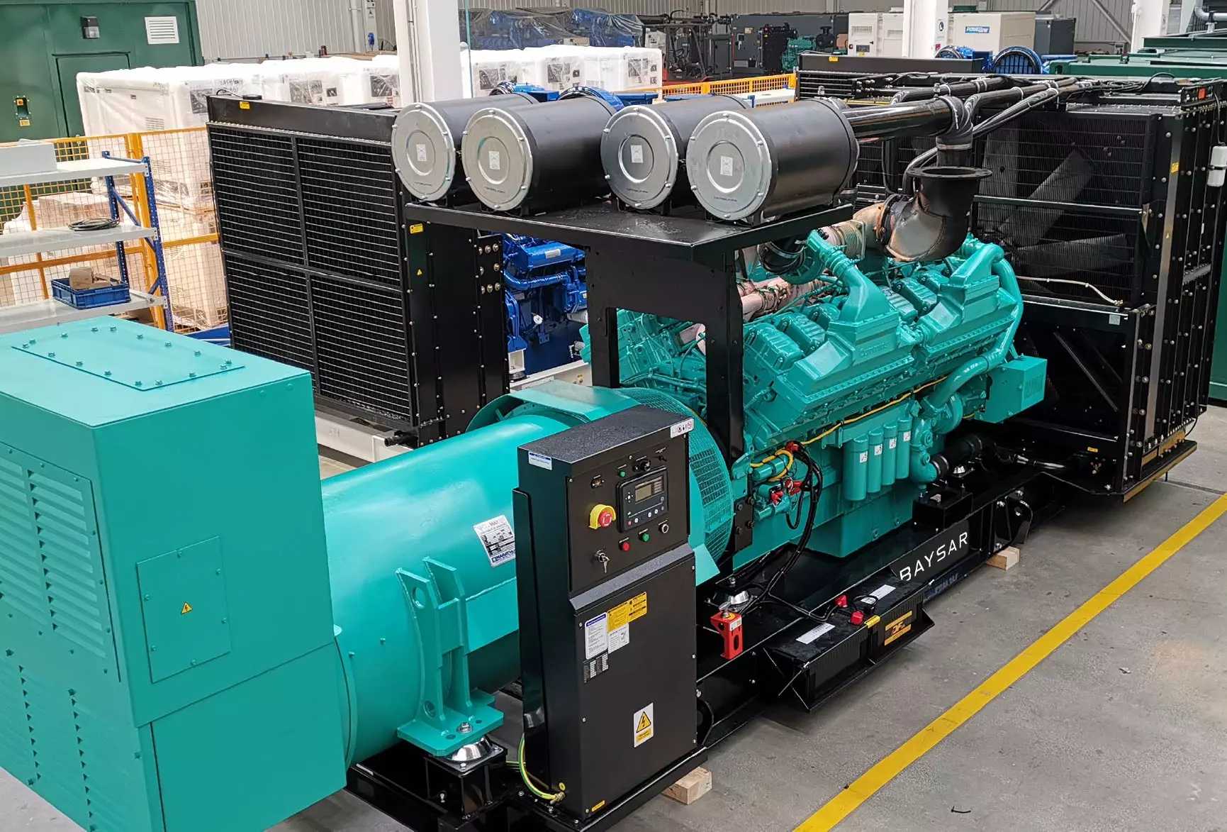 Дизельный высоковольтный генератор BAYSAR HVC2750