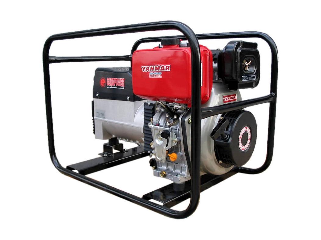 Дизельный сварочный генератор	EUROPOWER	EP 180 DX2E DC